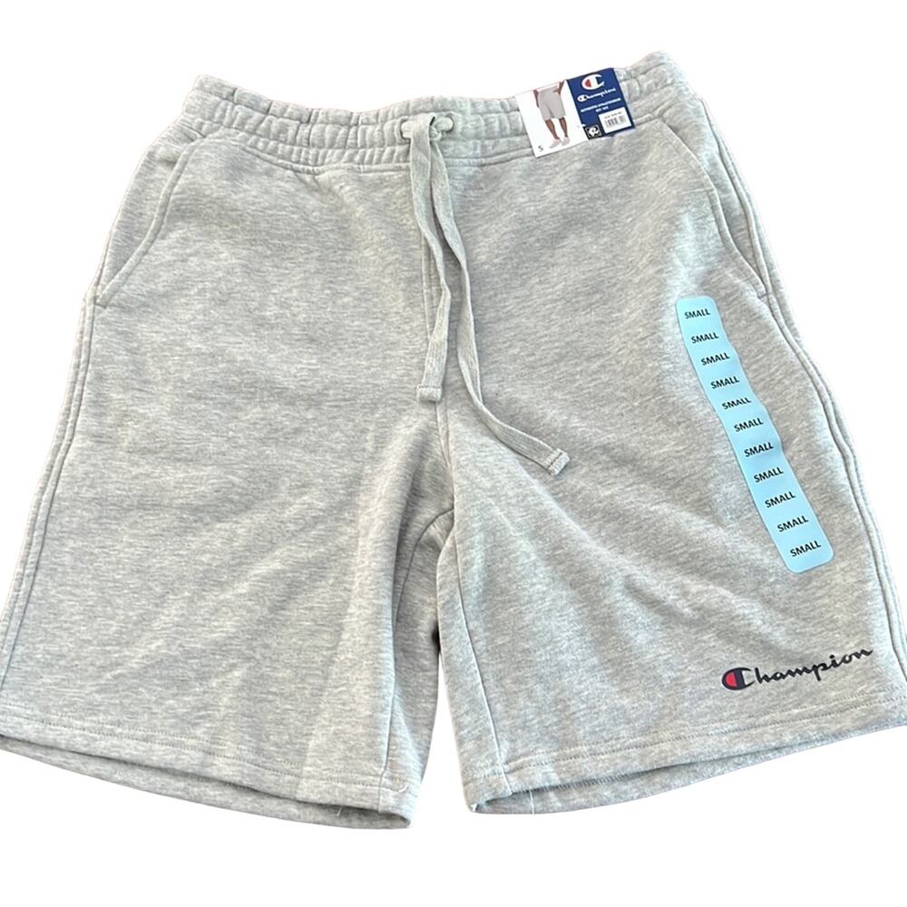 Champion Mens Oxford Grey Athletic Sweat Shorts NWT Activewear Sports
